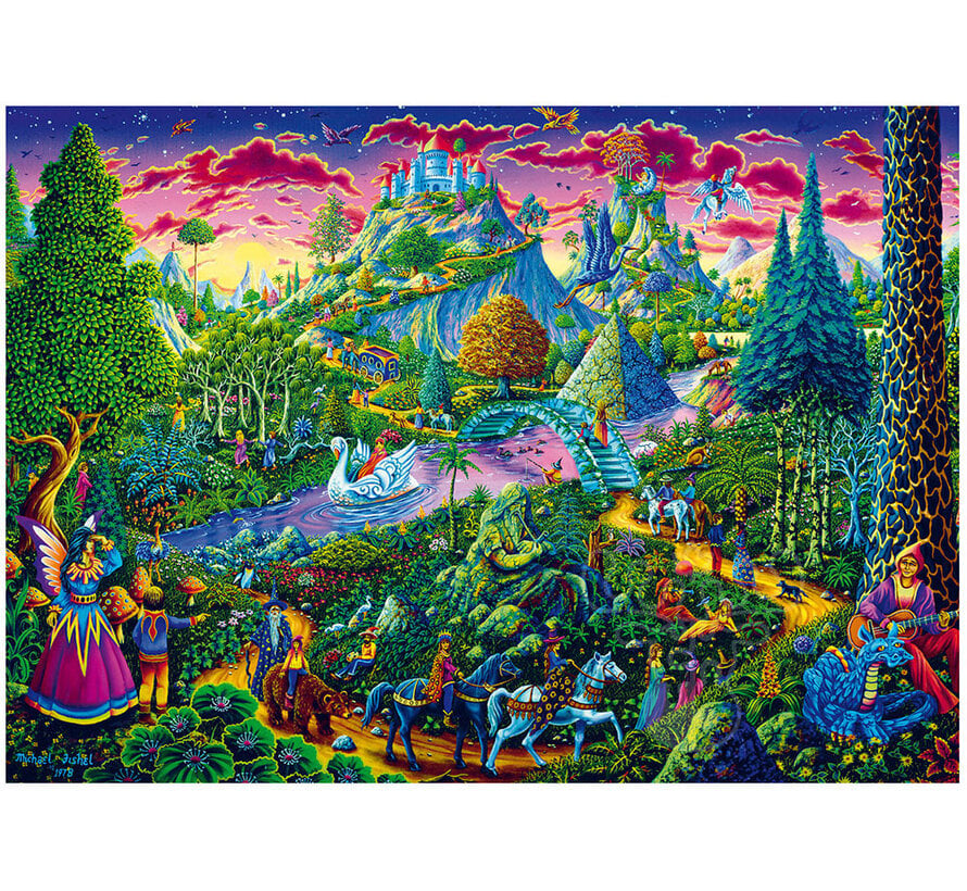 Schmidt Monde féerique Puzzle 1000pcs - Import