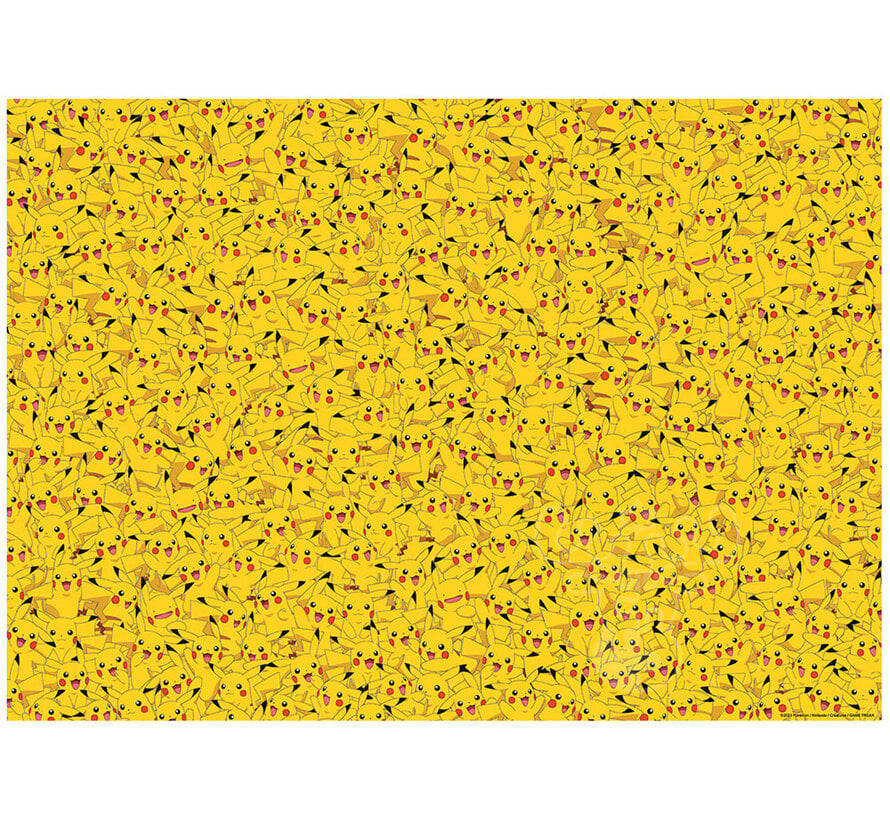 Ravensburger Pikachu Challenge - Pokemon Puzzle 1000pcs - Import