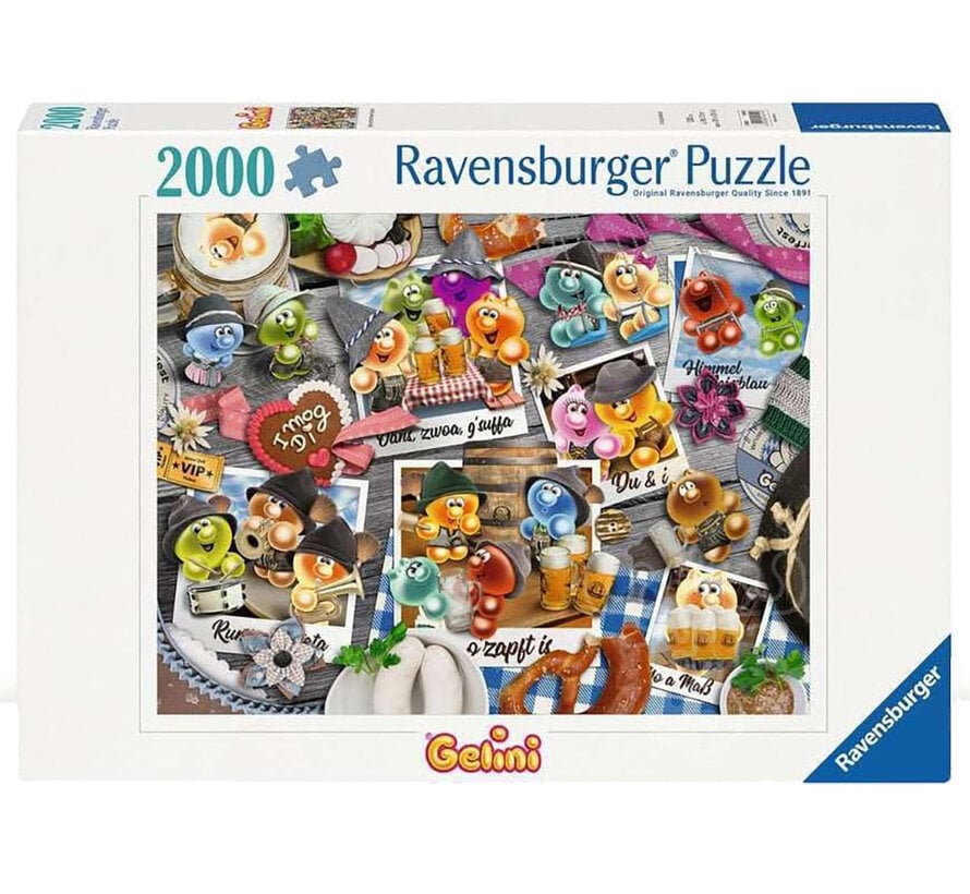 Ravensburger Gelini - At the Folk Festival Puzzle 2000pcs - Import