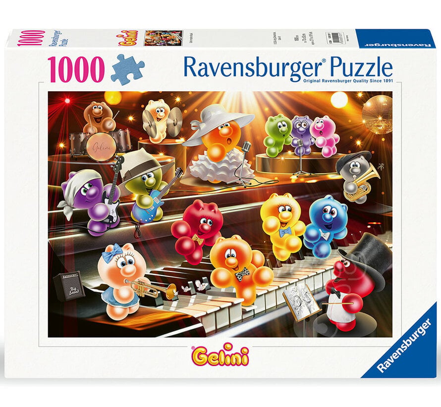 Ravensburger Gelini - Making Music Puzzle 1000pcs - Import