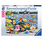 Ravensburger Gelini - Picknick  Puzzle 1000pcs - Import