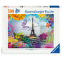 Ravensburger Postcard from Paris Puzzle 500pcs - Import