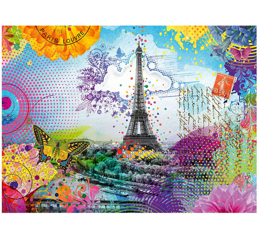 Ravensburger Postcard from Paris Puzzle 500pcs - Import
