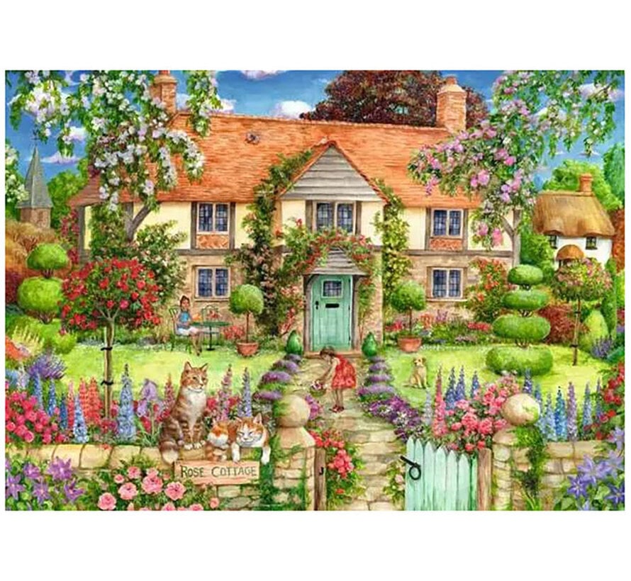 Ravensburger Rose Cottage Puzzle 1000pcs