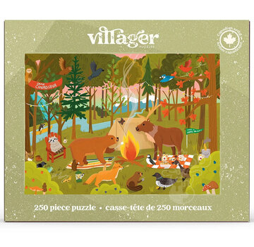Villager Puzzles Villager Camp Canadiana Puzzle 250pcs