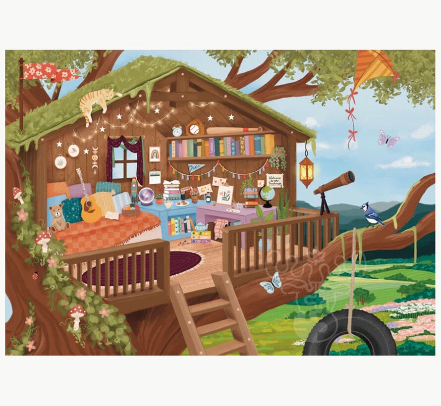 Villager Treetop Hideout Puzzle 250pcs