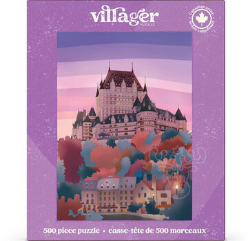 Villager Puzzles Villager Quebec City Puzzle 500pcs
