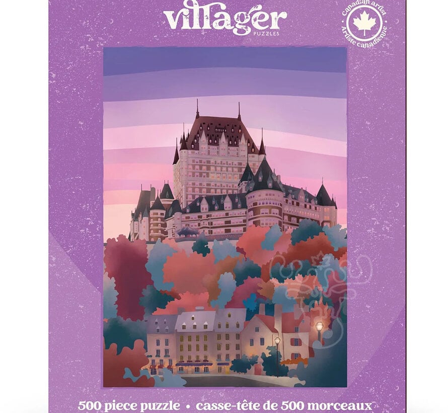Villager Quebec City Puzzle 500pcs