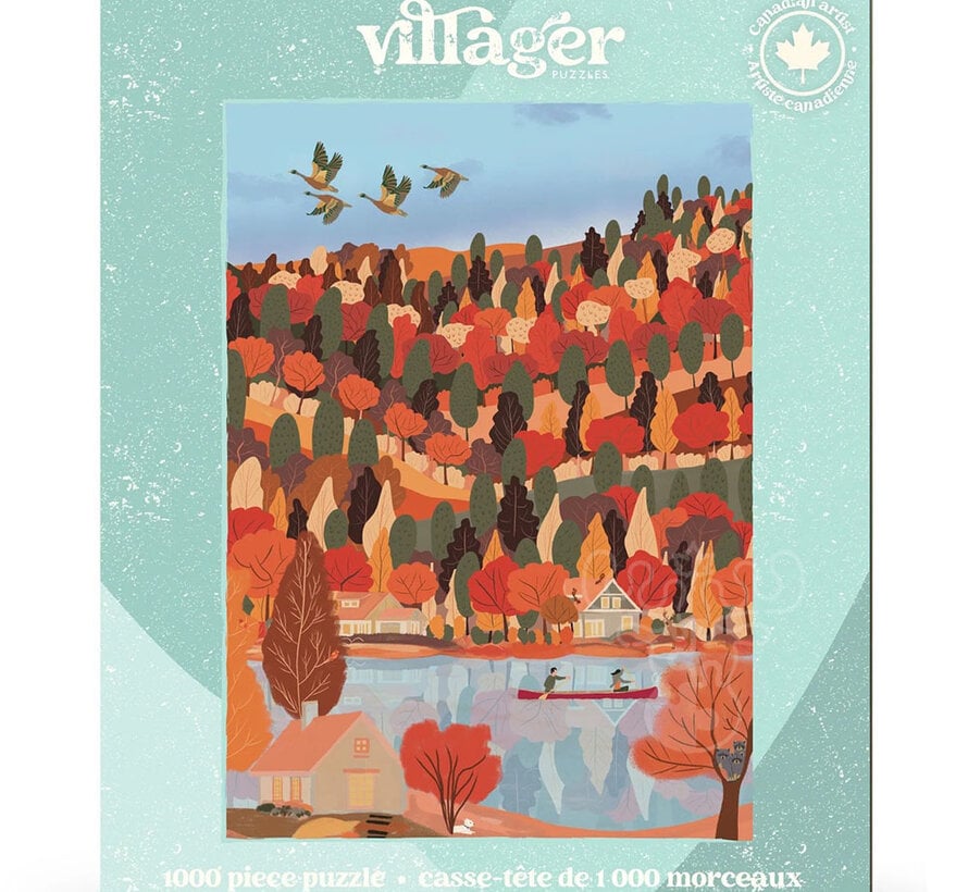 Villager Changing Seasons Puzzle 1000pcs