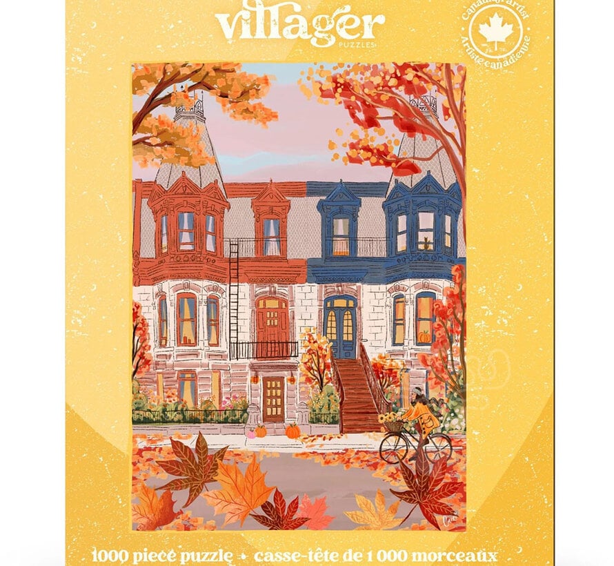 Villager Touring Montreal Puzzle 1000pcs