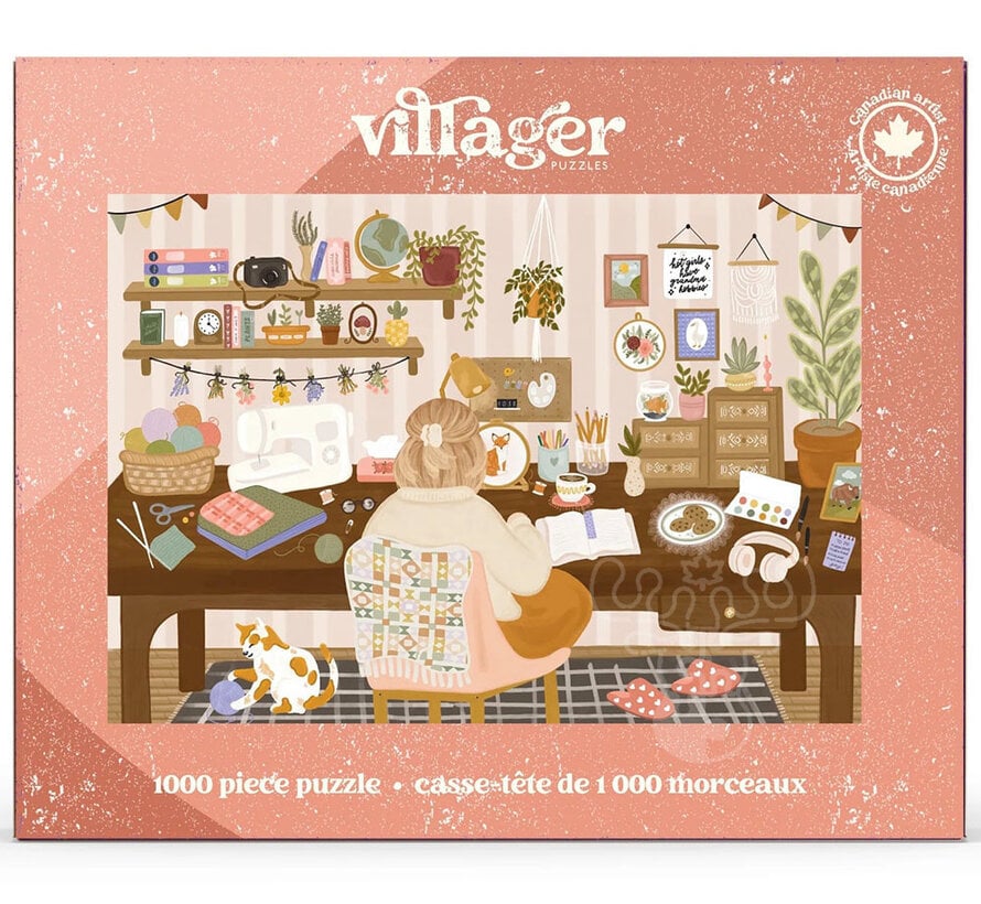 Villager Grandma Hobbies Puzzle 1000pcs