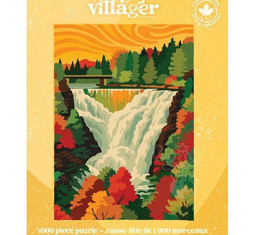 Villager Autumn Cascade Puzzle 1000pcs