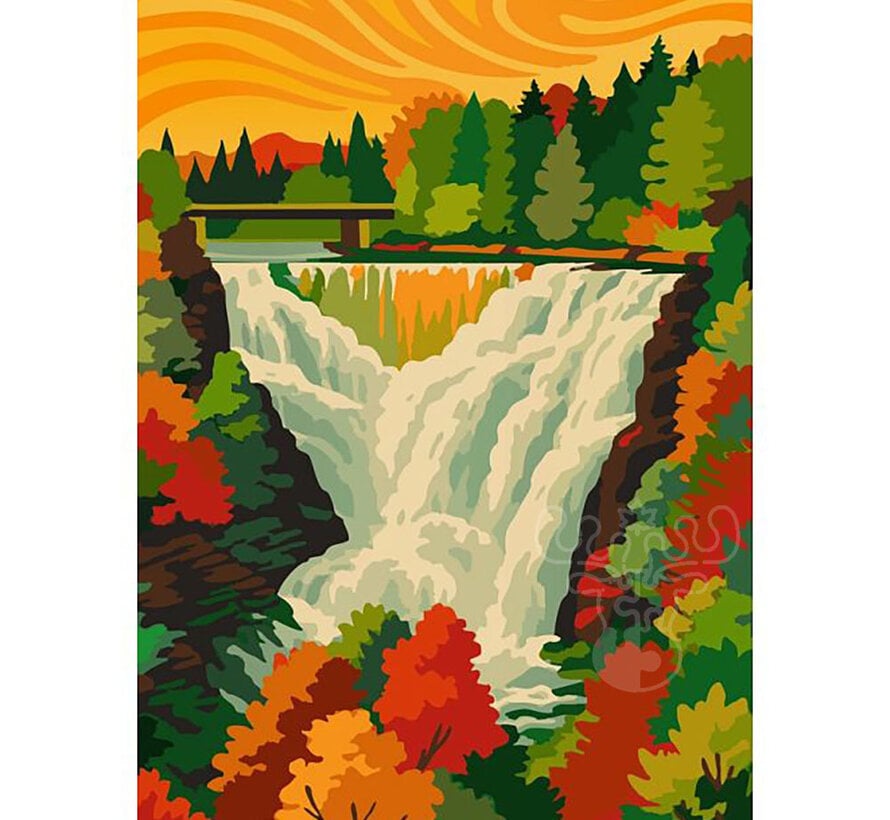 Villager Autumn Cascade Puzzle 1000pcs