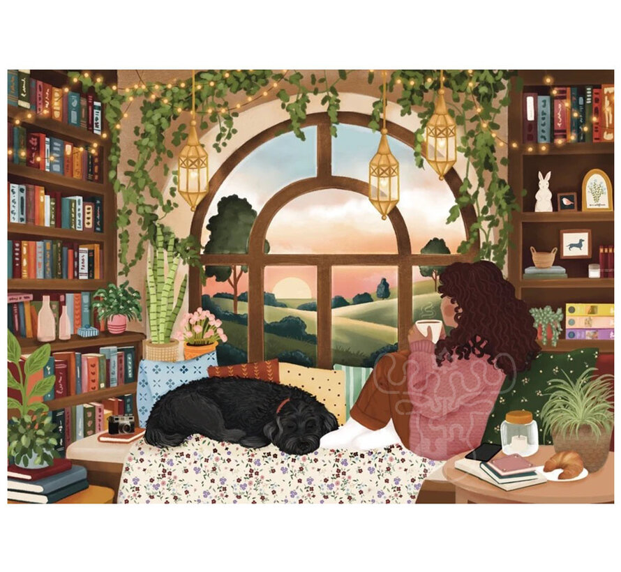 Villager Book Nook Puzzle 1000pcs
