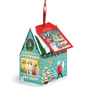 Galison Galison Holiday Market Mini Puzzle 130pcs Ornament Box