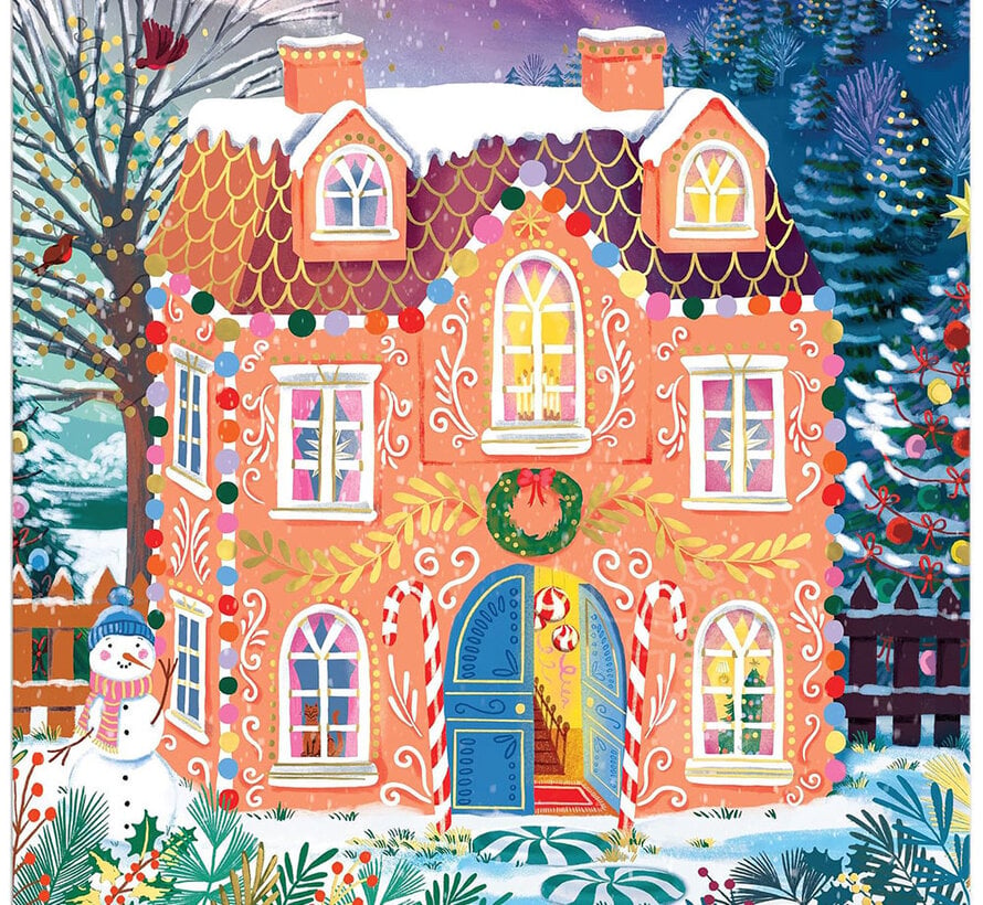 Galison Home Sweet Holidays Puzzle 500pcs