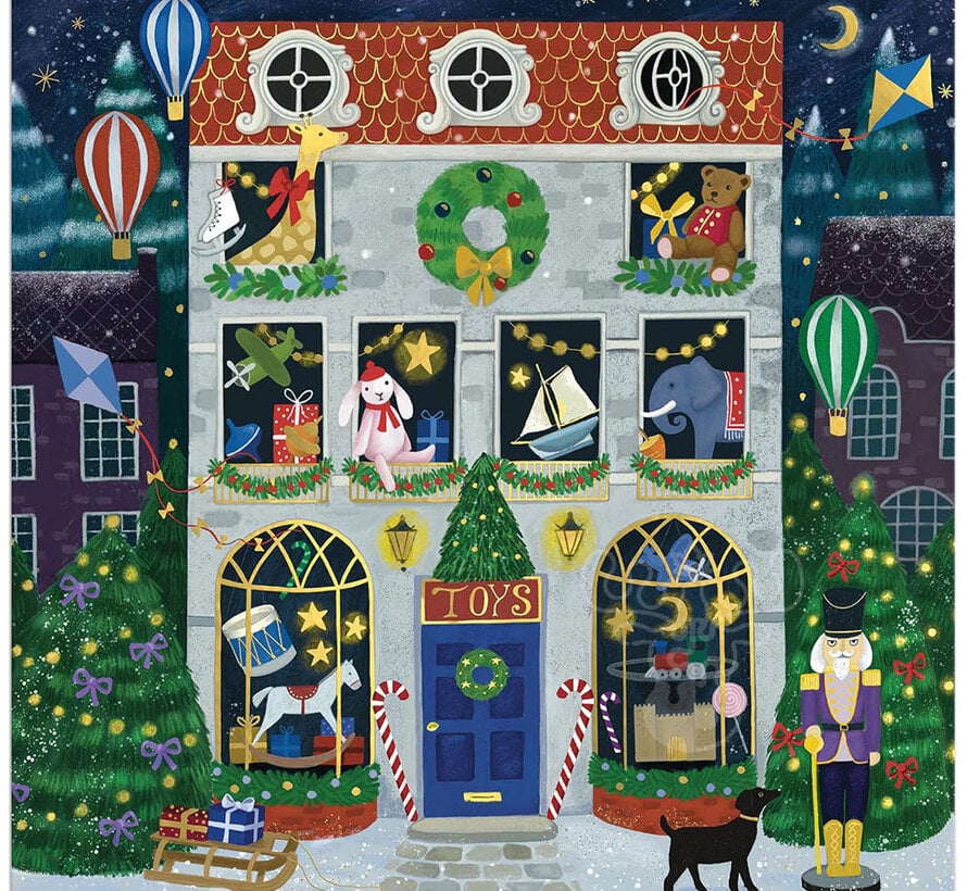 Galison Twilight Toy Shop Foil Puzzle 500pcs