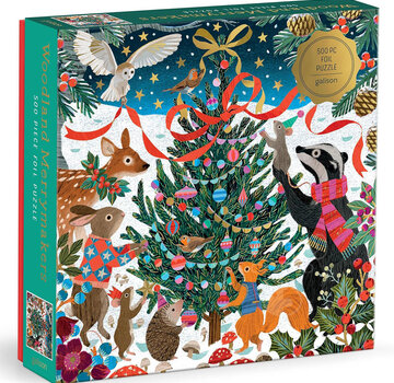 Galison Galison Victoria Ball Woodland Merrymakers Puzzle 500pcs