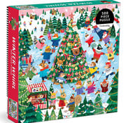 Mudpuppy Mudpuppy Winter Whirl Puzzle 500pcs