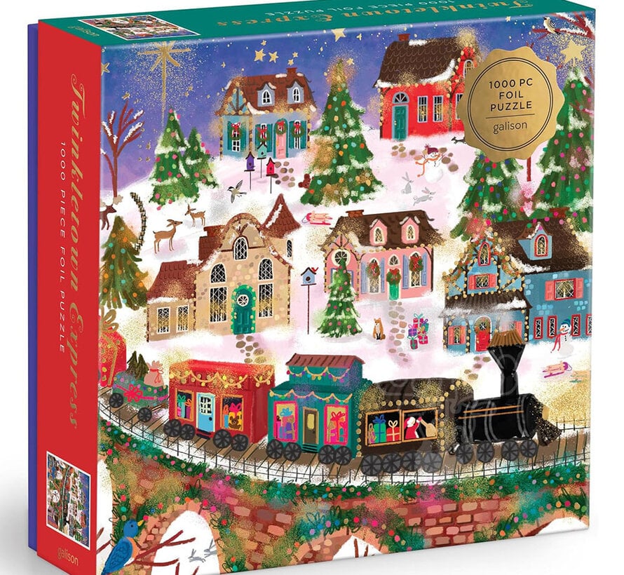 Galison Joy Laforme Twinkletown Express Puzzle 1000pcs