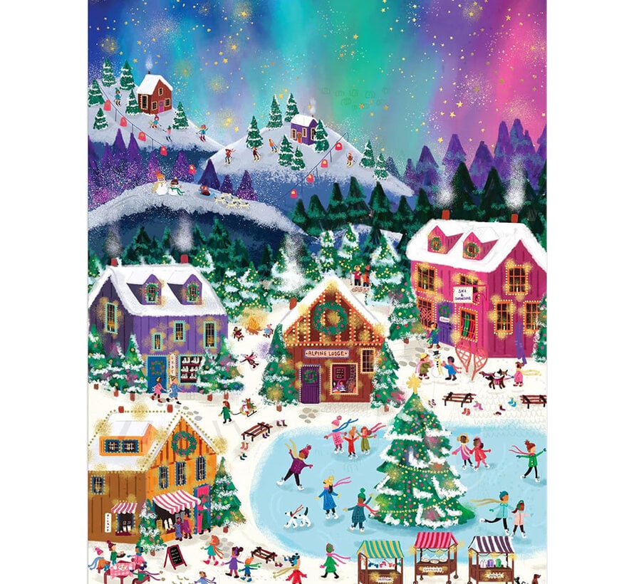 Galison Joy Laforme Northern Lights Puzzle 1000pcs