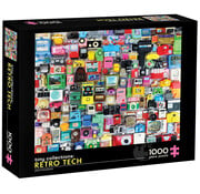 Chronicle Books Chronicle Tiny Collections Retro Tech Puzzle 1000pcs