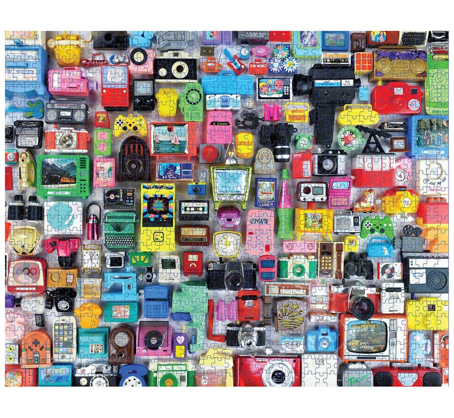 Chronicle Tiny Collections Retro Tech Puzzle 1000pcs