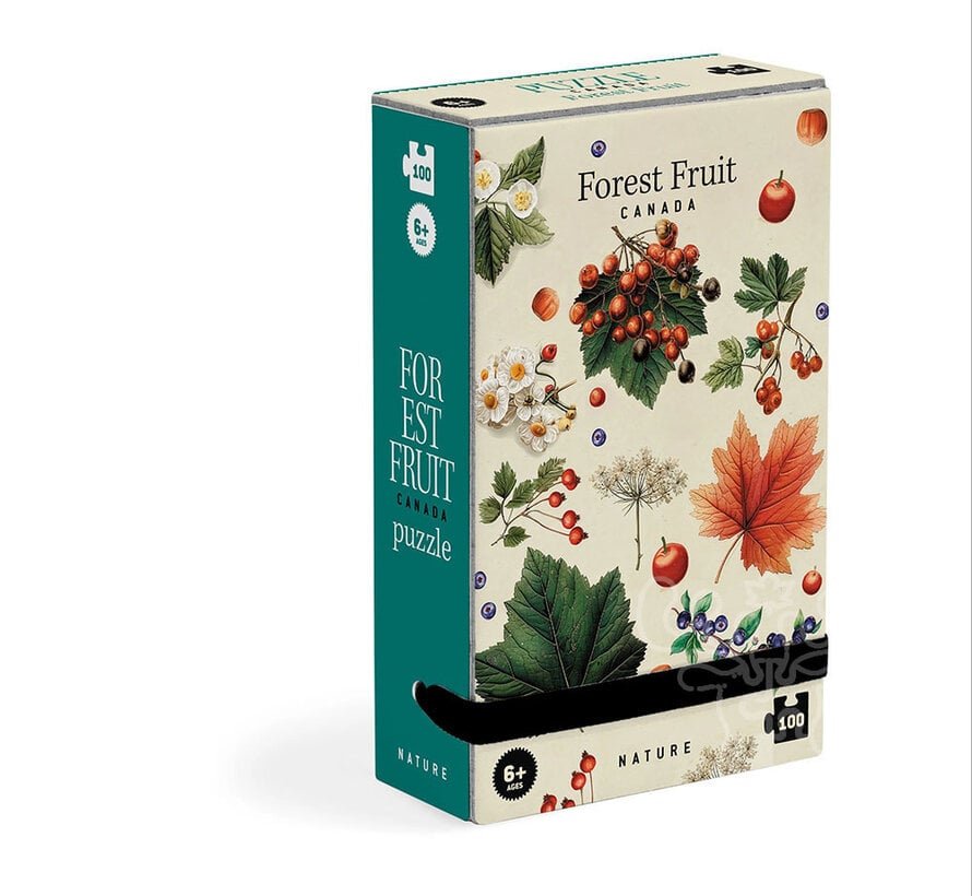 Londji Forest Fruit Canada Nature Tiny Puzzle 100pcs