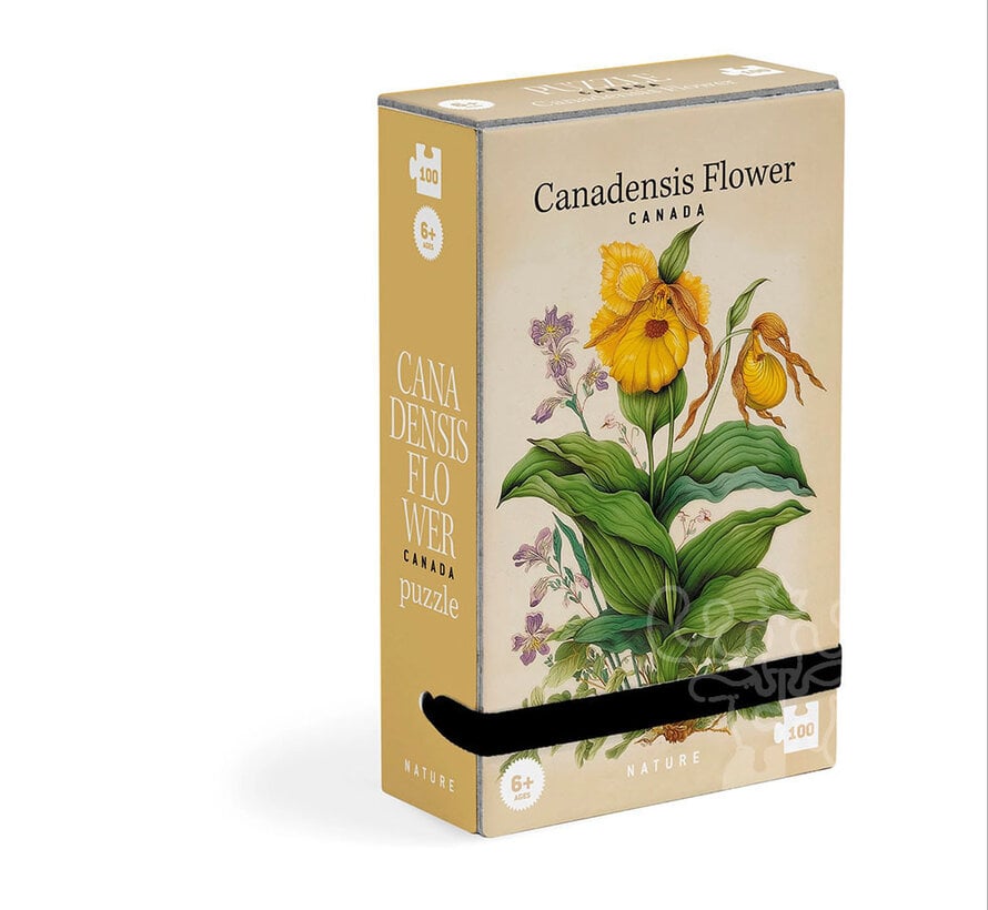 Londji Canadensis Flower Canada Nature Tiny Puzzle 100pcs