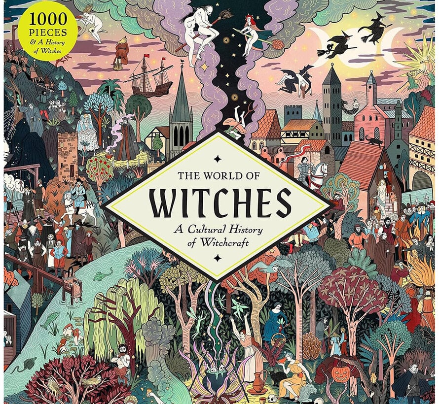 Laurence King The World of Witches: A Cultural History of Witchcraft Puzzle 1000pcs