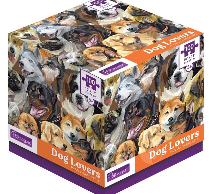 Parragon Dog Lovers Puzzle 100pcs