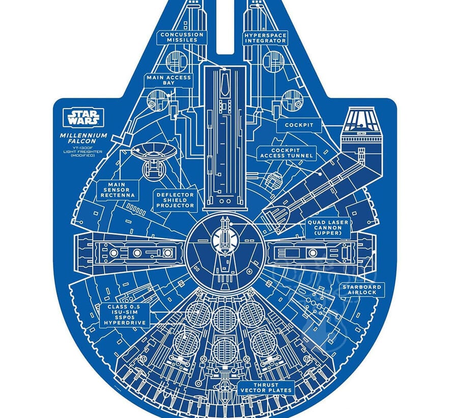 Ridley's Star Wars Millennium Falcon Puzzle 1000pcs Double Sided