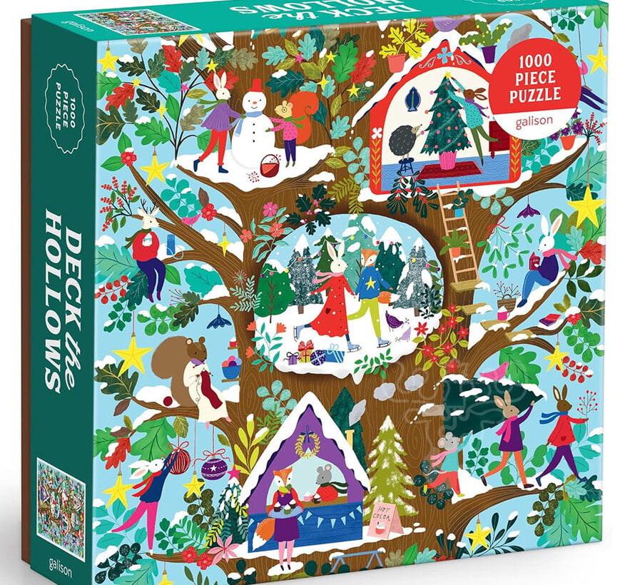 Galison Deck The Hollows Puzzle 1000pcs