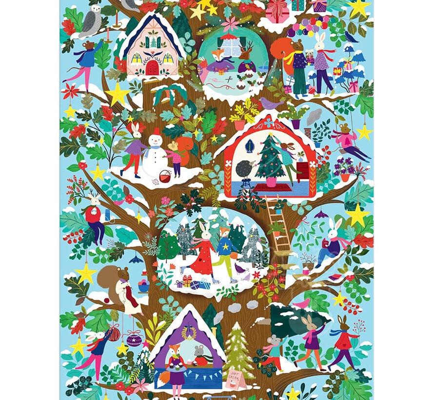 Galison Deck The Hollows Puzzle 1000pcs