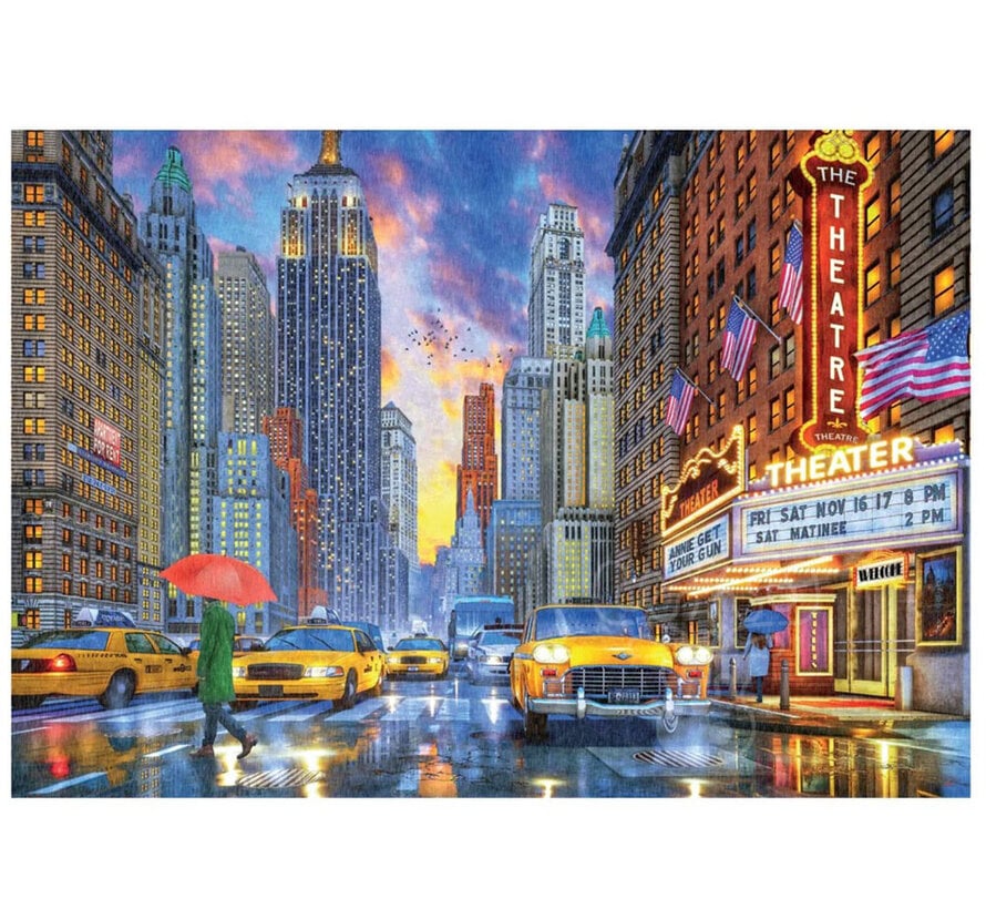 Clementoni Rainy Manhattan Puzzle 2000pcs
