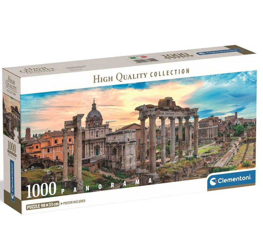 Clementoni Twilight Over the Eternal Empire Panorama Puzzle 1000pcs