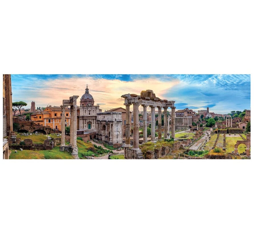 Clementoni Twilight Over the Eternal Empire Panorama Puzzle 1000pcs