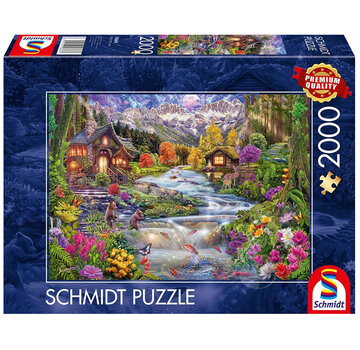 Schmidt Schmitd River in the Mountains Puzzle 2000pcs