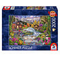 Schmitd River in the Mountains Puzzle 2000pcs