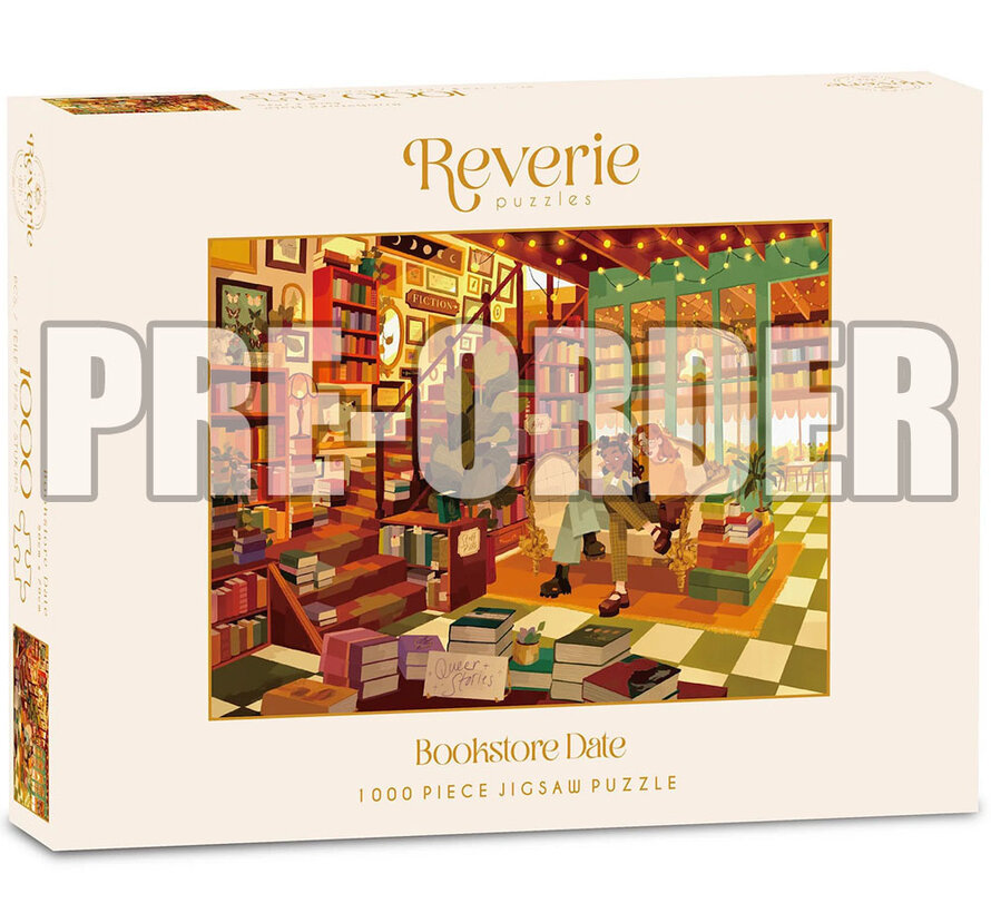 PRE-ORDER Reverie Bookstore Date Puzzle 1000pcs