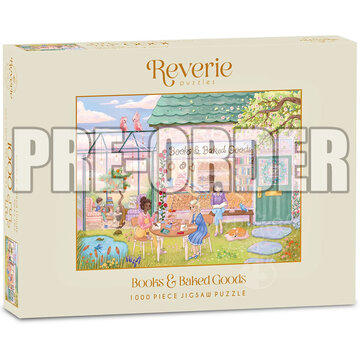 Reverie Puzzles PRE-ORDER Reverie Books & Baked Goods Puzzle 1000pcs