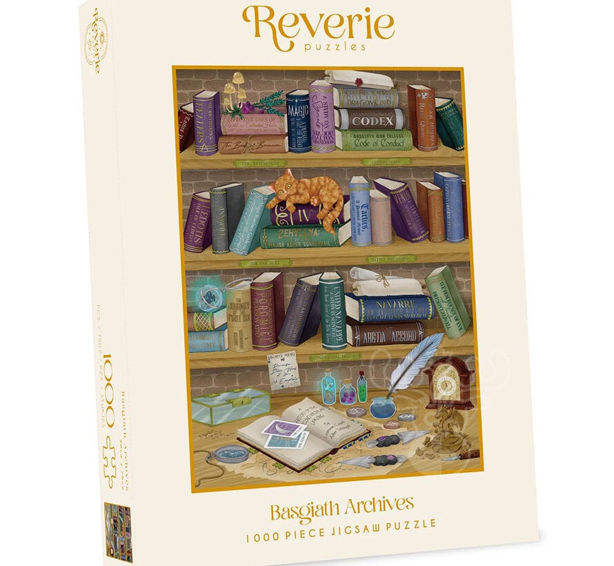 PRE-ORDER Reverie Basgiath Archives Puzzle 1000pcs