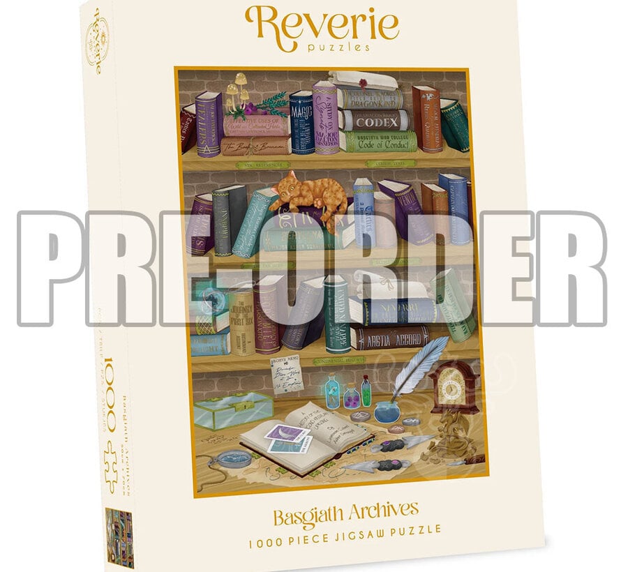 PRE-ORDER Reverie Basgiath Archives Puzzle 1000pcs
