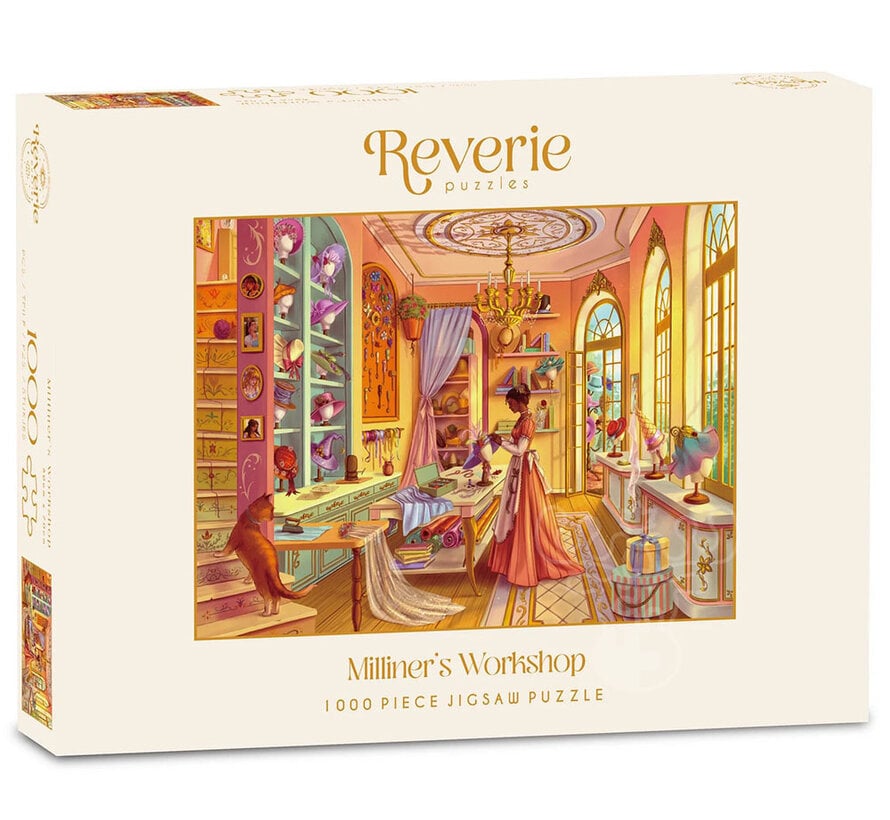 PRE-ORDER Reverie Milliner's Workshop Puzzle 1000pcs