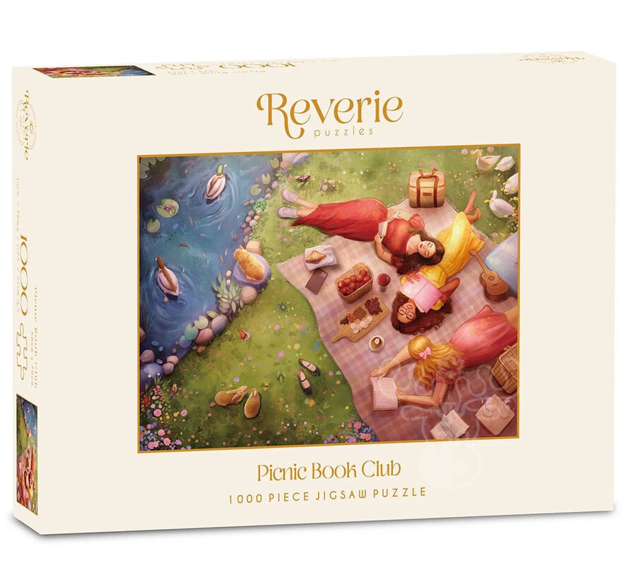 PRE-ORDER Reverie Picnic Book Club Puzzle 1000pcs