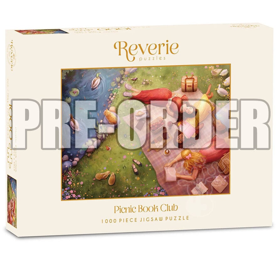 PRE-ORDER Reverie Picnic Book Club Puzzle 1000pcs