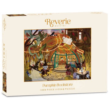 Reverie Puzzles Reverie Pumpkin Bookstore Puzzle 1000pcs