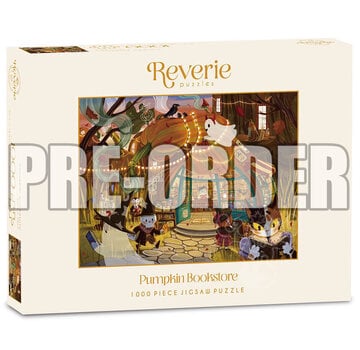 Reverie Puzzles PRE-ORDER Reverie Pumpkin Bookstore Puzzle 1000pcs