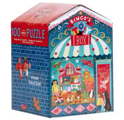EeBoo eeBoo Christmas Market Bingo's Toy Box Puzzle 100pcs