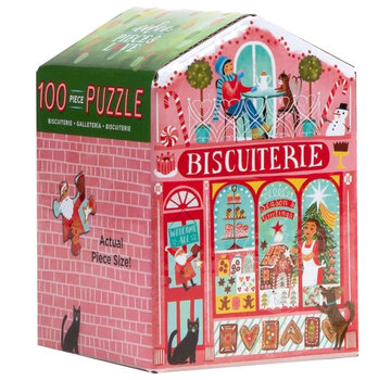 EeBoo eeBoo Christmas Market Biscuiterie Puzzle 100pcs